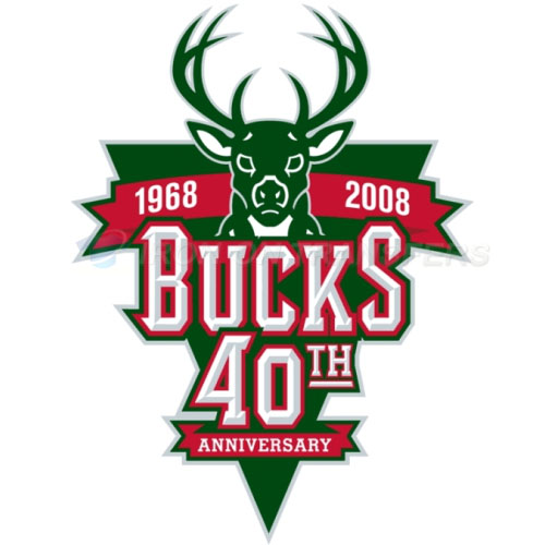 Milwaukee Bucks Iron-on Stickers (Heat Transfers)NO.1080